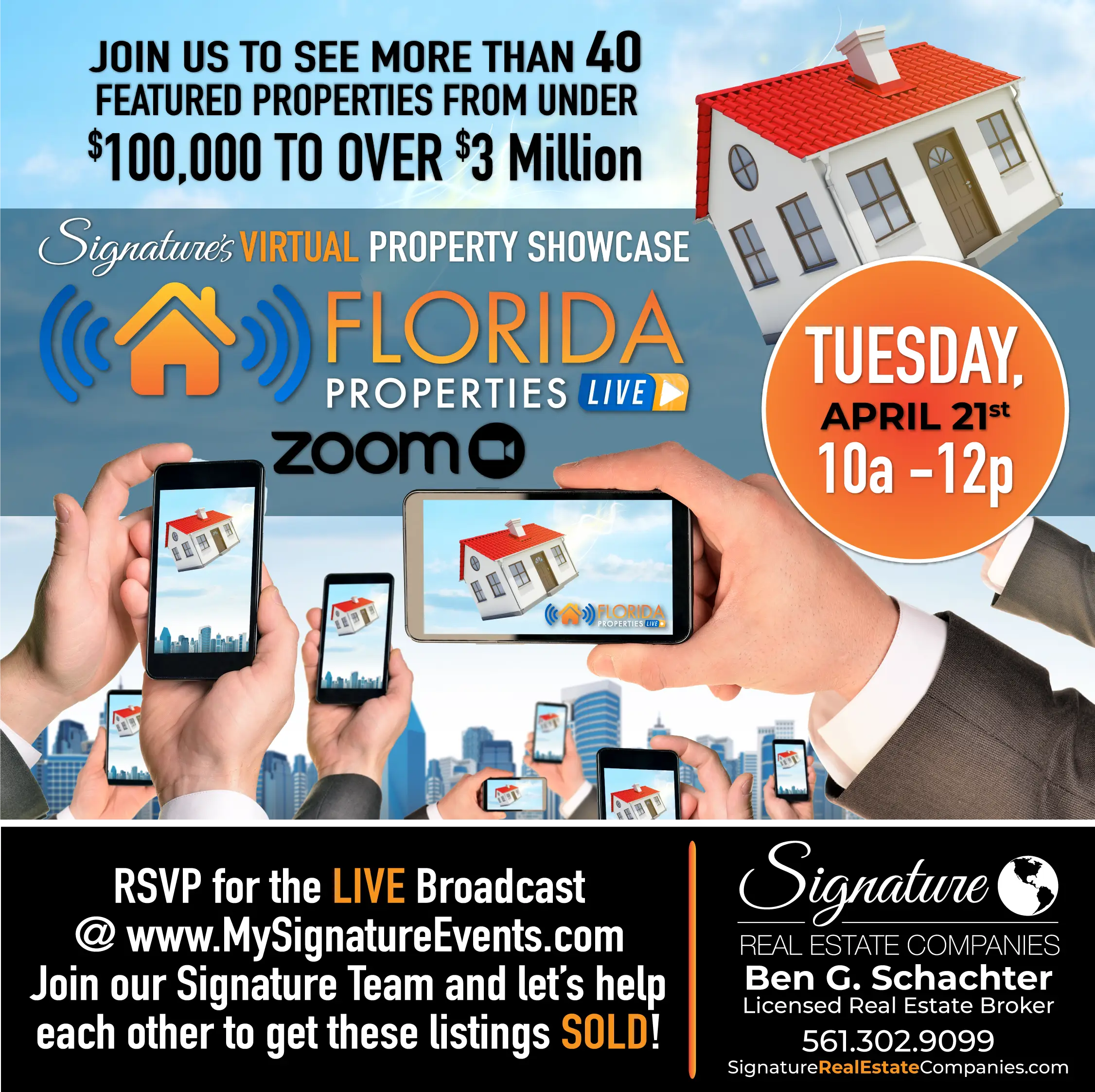 Florida Properties Live - Signature's Virtual Property Showcase