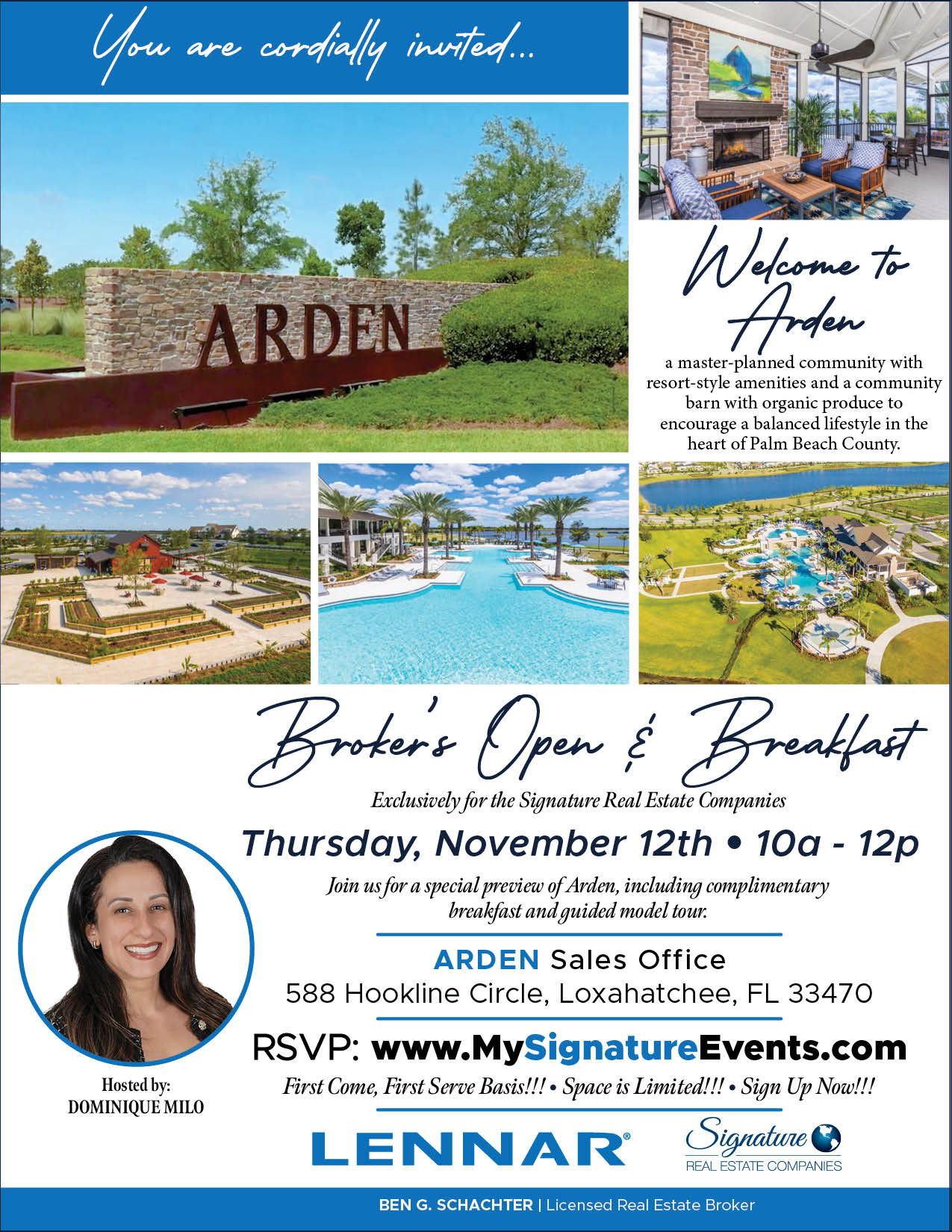 Lennar Broker's Open & Breakfast