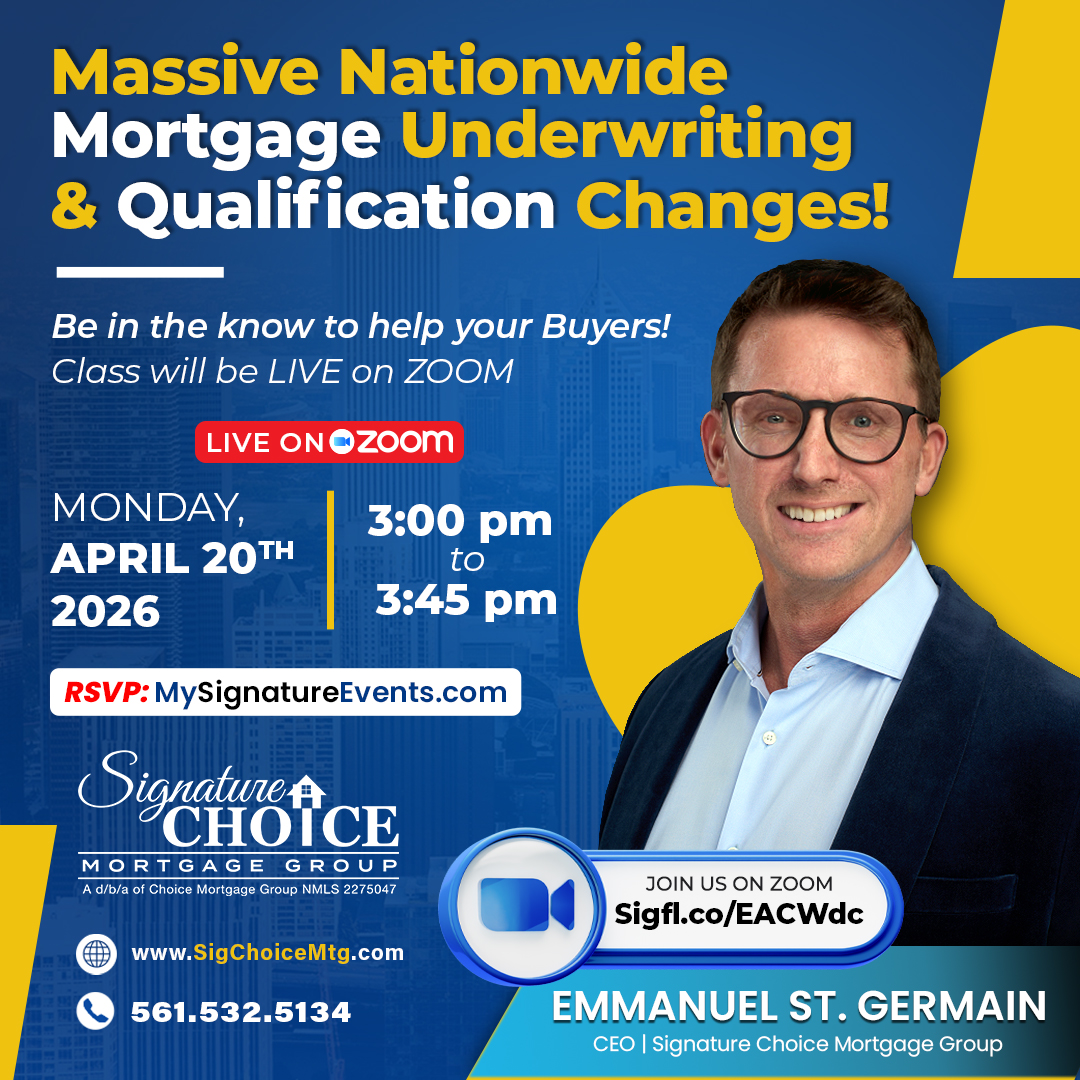 Massive Nationwide Mortgage Underwriting & Qualification Changes!