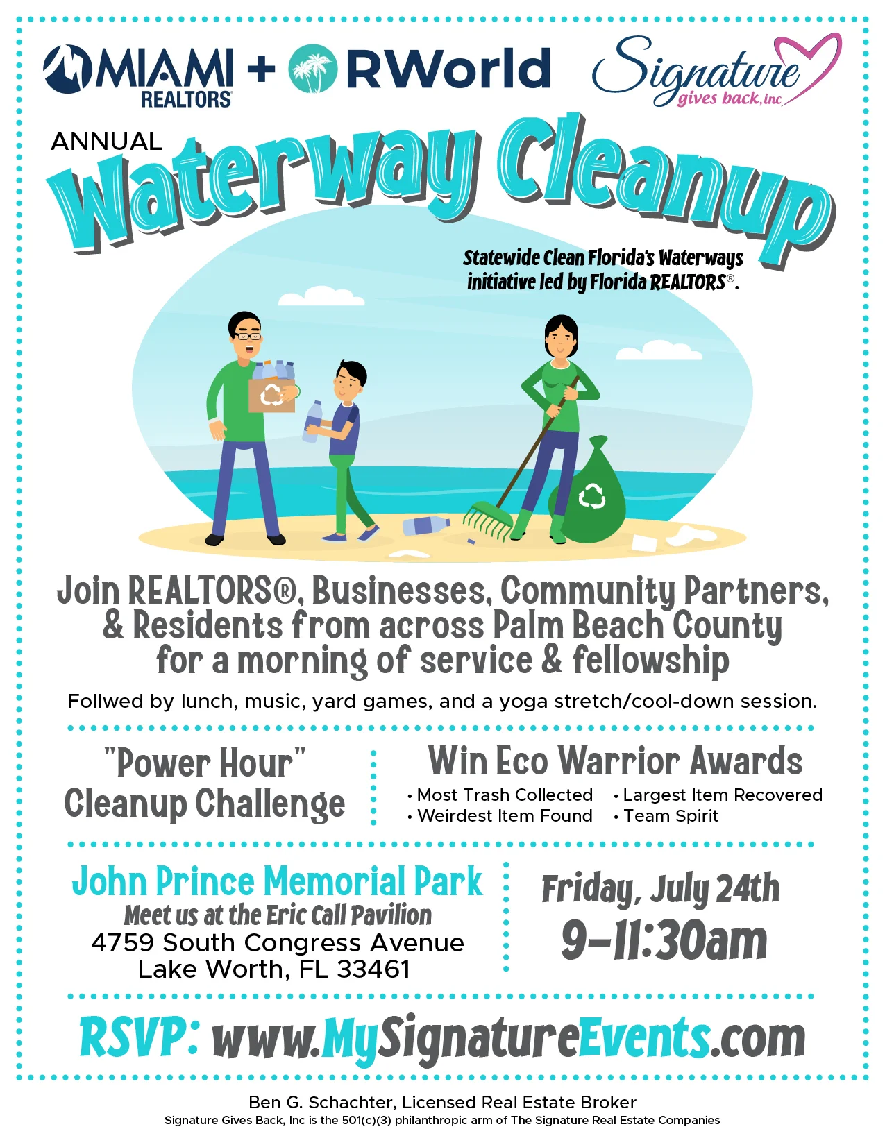 RWorld + Miami Annual Waterway Cleanup